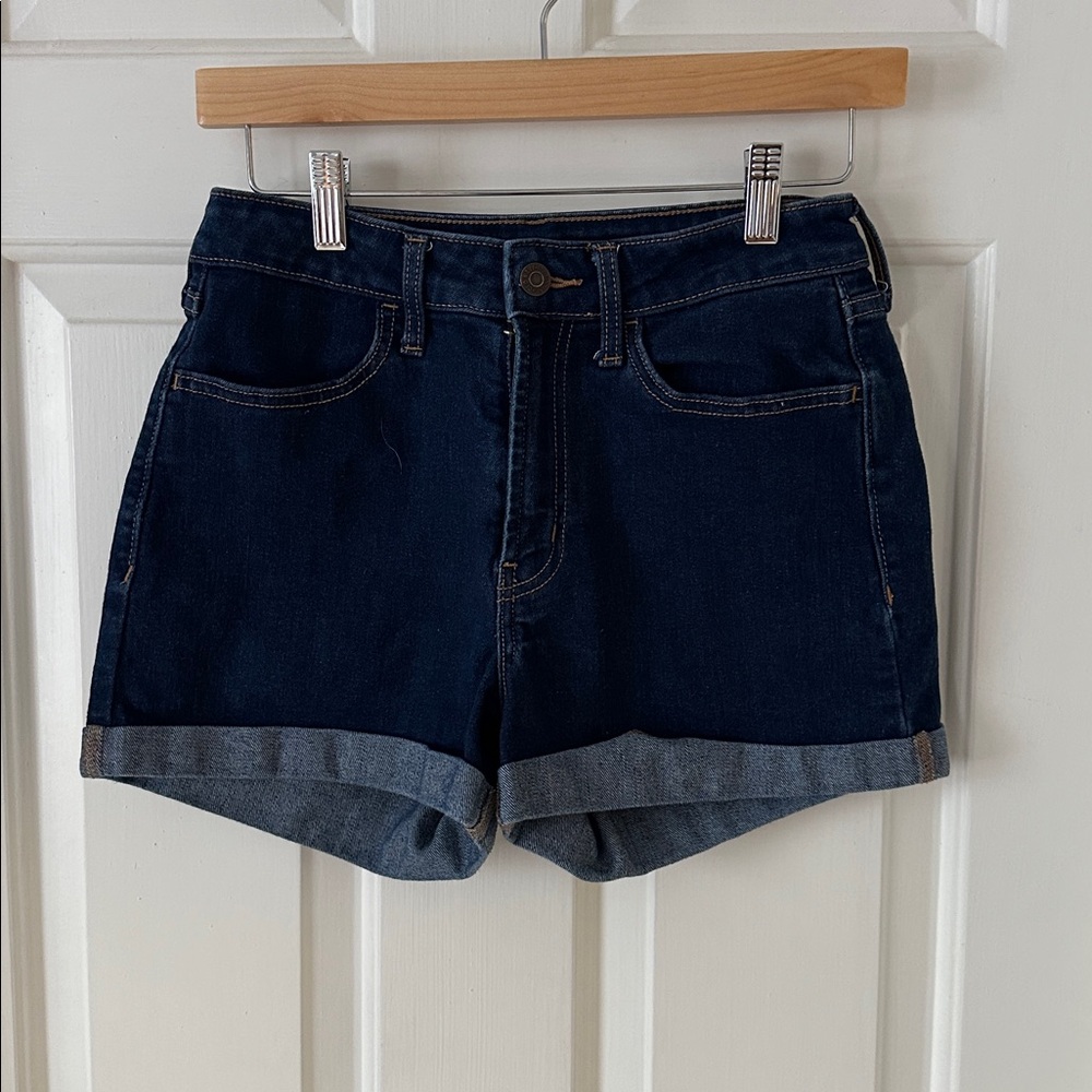 Old Navy Dark Blue Jean Shorts